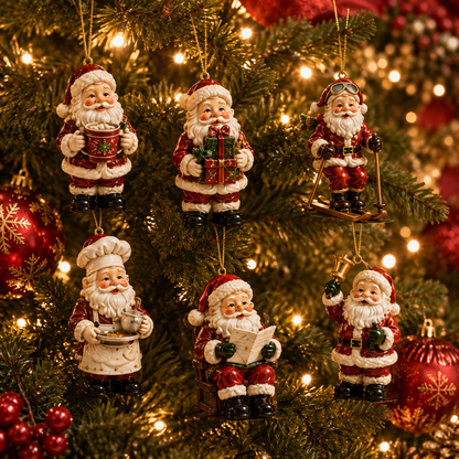 ✨24-Day Christmas Countdown Advent Calendar – Vintage Santa Series