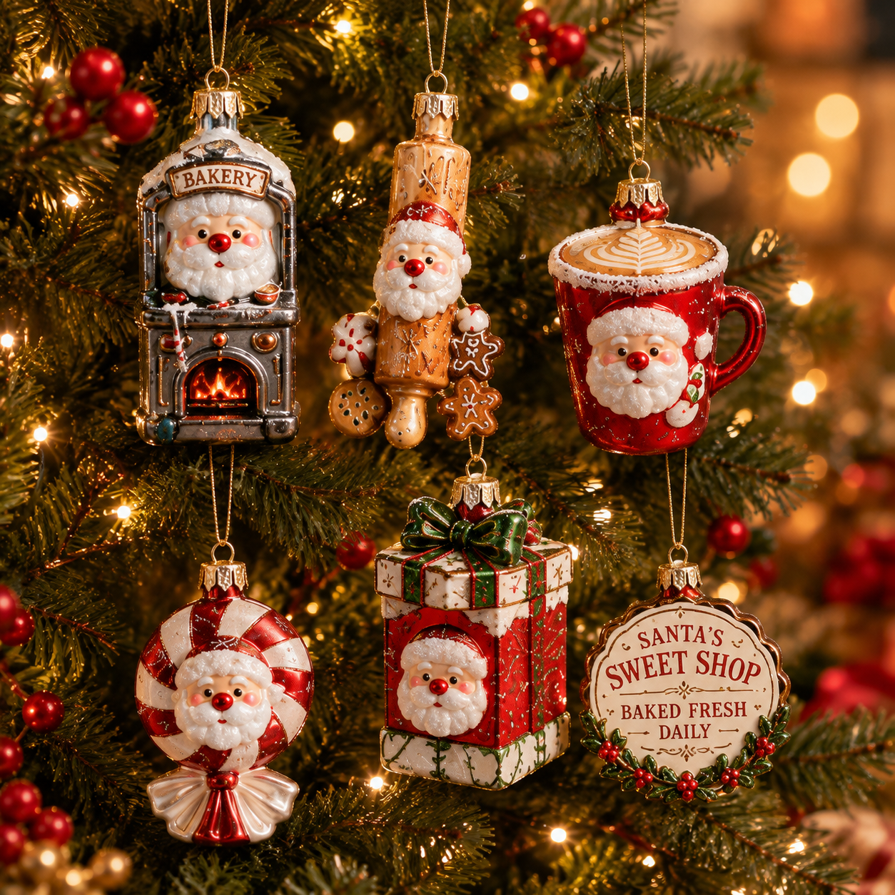 ✨24-Day Christmas Countdown Advent Calendar – Santa's Dessert Shop