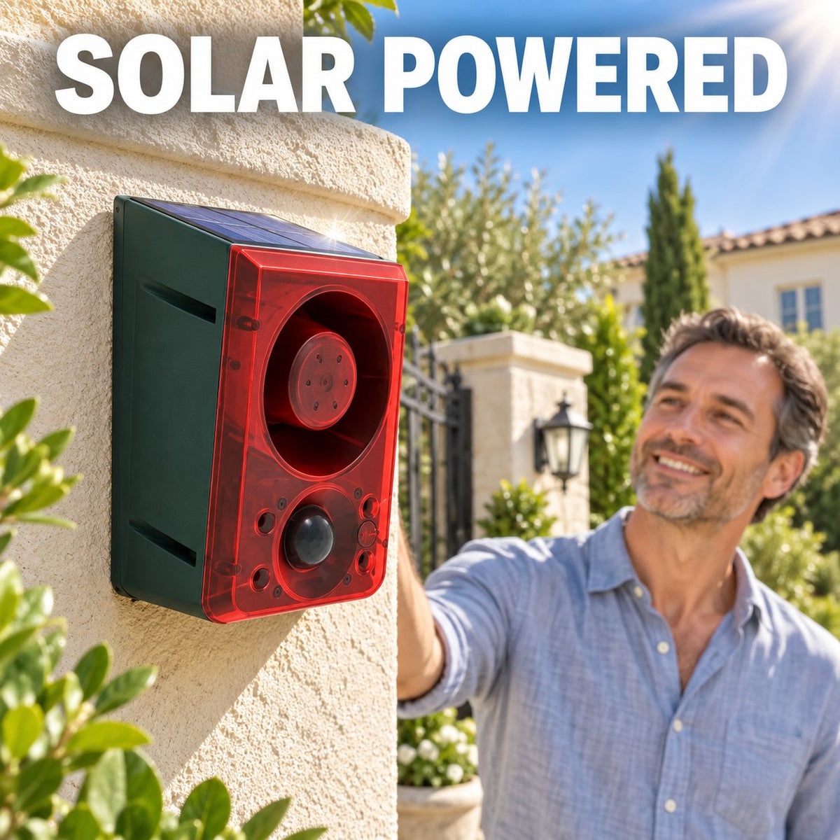 ☀️Outdoor Solar Motion Sensor Alarm - image 2