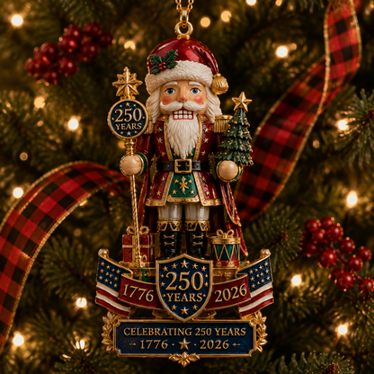 🔥Last 30pcs✨⏰ Limited anniversary edition✨49% OFF!🔥Nutcracker-themed Christmas tree ornament