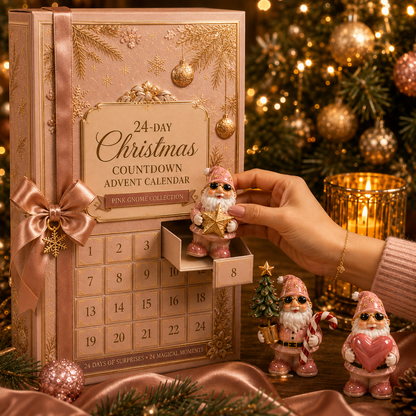 ✨24-Day Christmas Countdown Advent Calendar – Pink Dwarf Series