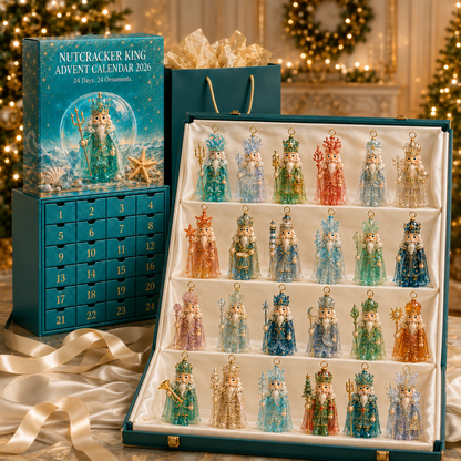 🔥Last 30pcs✨⏰ Limited anniversary edition✨49% OFF!🔥2026 Nutcracker Christmas Advent Calendar