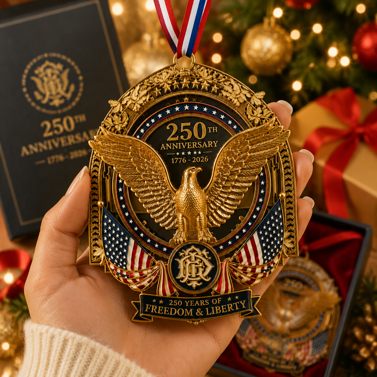 🔥Last 30pcs✨⏰ Limited anniversary edition✨49% OFF!🔥Medal of Freedom decoration