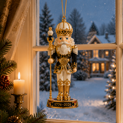 🔥Last 30pcs✨⏰ Limited anniversary edition✨49% OFF!🔥2026 America 250th Anniversary Imperial Nutcracker King Ornament