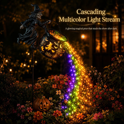 🔥Last Day 49% OFF🎃Halloween Witch Cauldron Garden Light - image 3