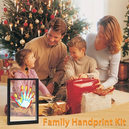Wooden Transparent Handprint Frame Set, DIY Family Memorial Gift Kit - image 7