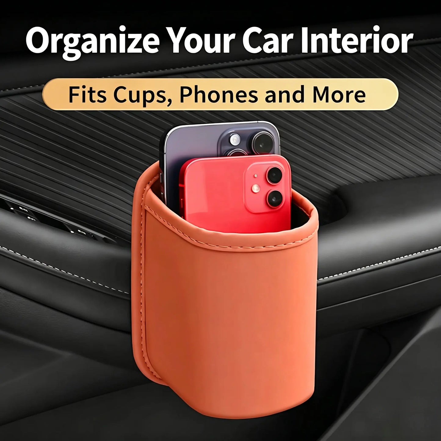 Car Cup Holder Accessory, Multi‑Purpose Drink & Water Bottle Storage Pouch 🚗 - image 3