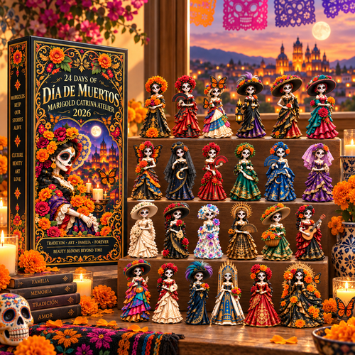 Día de Muertos Marigold Catrina Atelier Advent Calendar 2026 - image 1