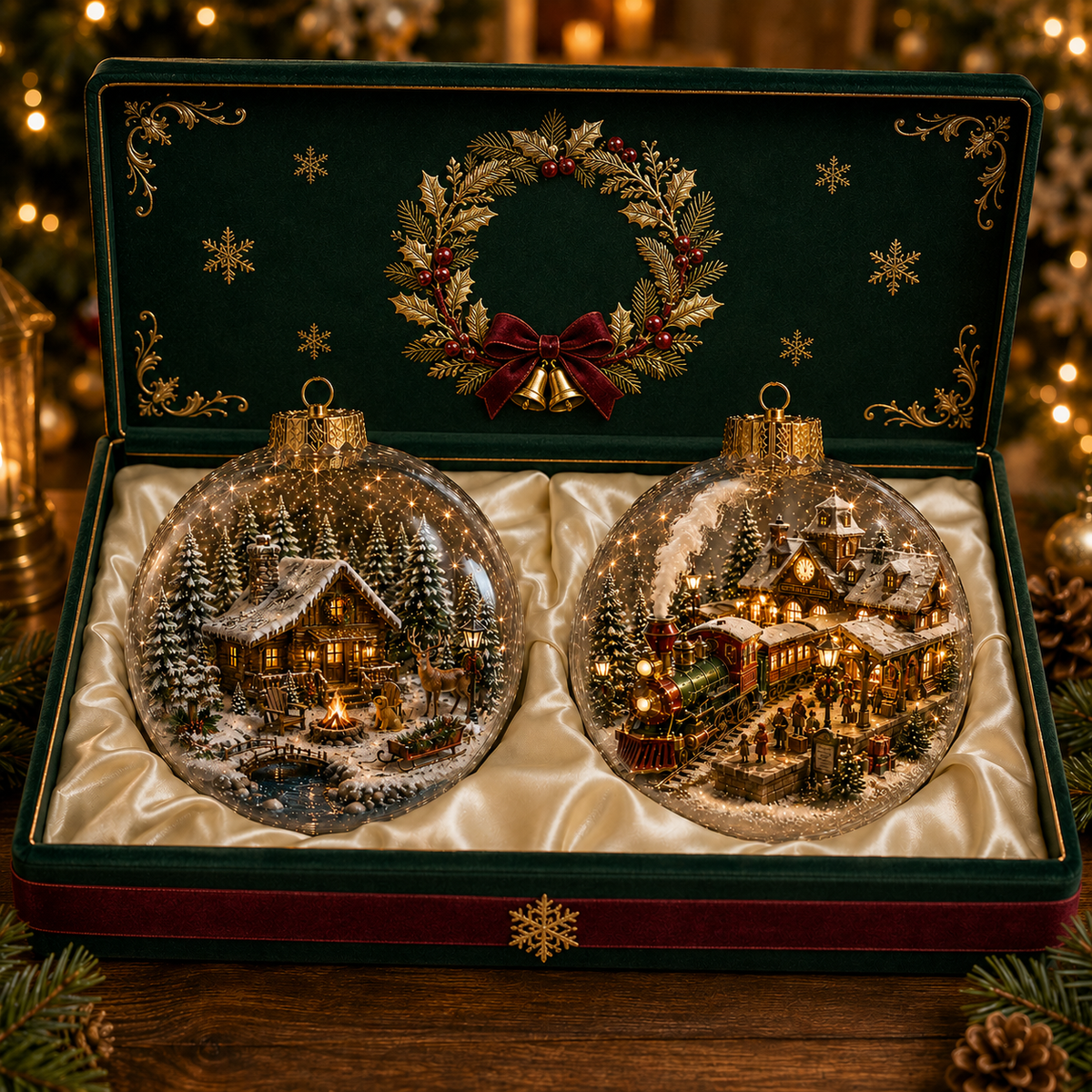 🎉🇺🇸 Limited Edition! 🔥Christmas landscape decorations - image 18