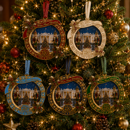 🔥Last 30pcs✨⏰ Limited anniversary edition✨49% OFF!🔥"The Nutcracker" 250th Anniversary Ornament—Guarding the White House