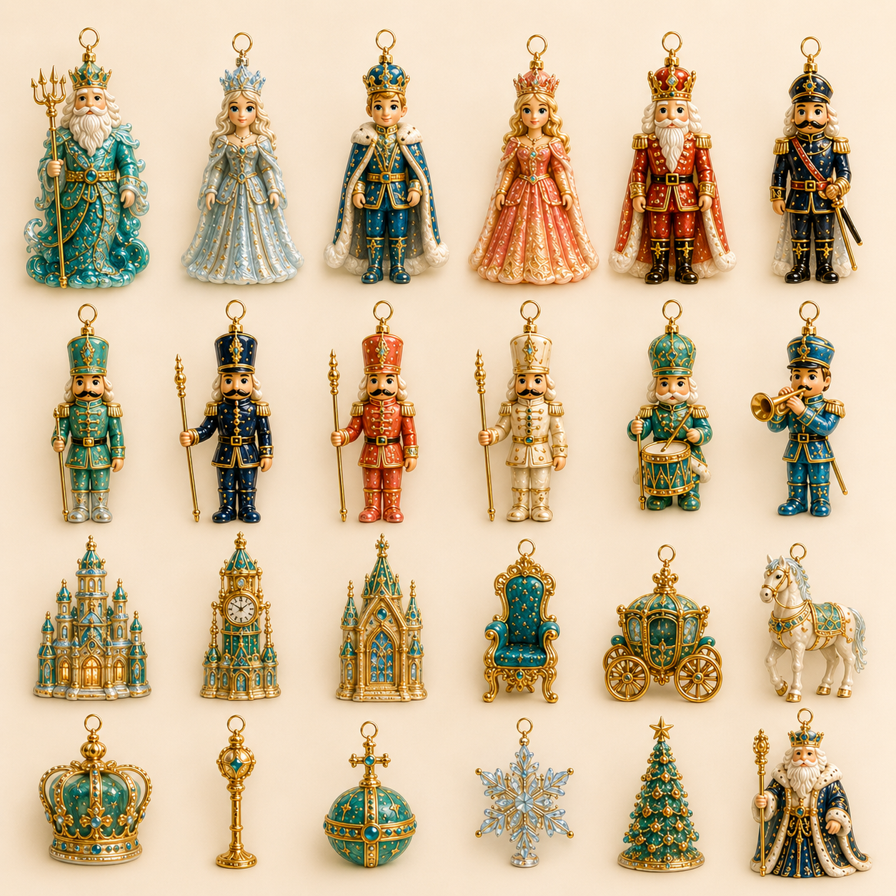 🔥Last 30pcs✨⏰ Limited anniversary edition✨49% OFF!🔥2026 Royal Christmas Palace Luxury Countdown Gift Set