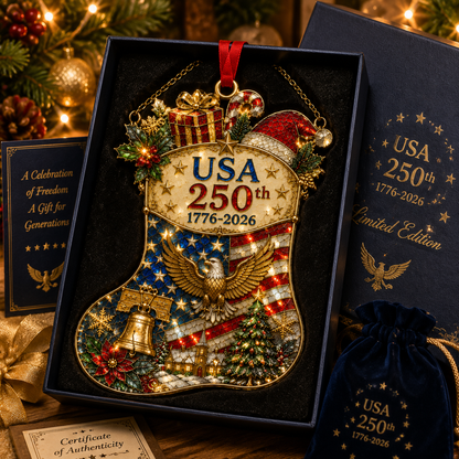 ✨ Limited anniversary edition✨⏰49% OFF!🔥High-quality hand-painted Christmas stocking ornament