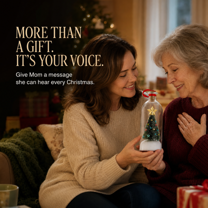 ⏰LIMITED TIME 49% OFF!🔥Recordable Christmas Tree Message In A Bottle