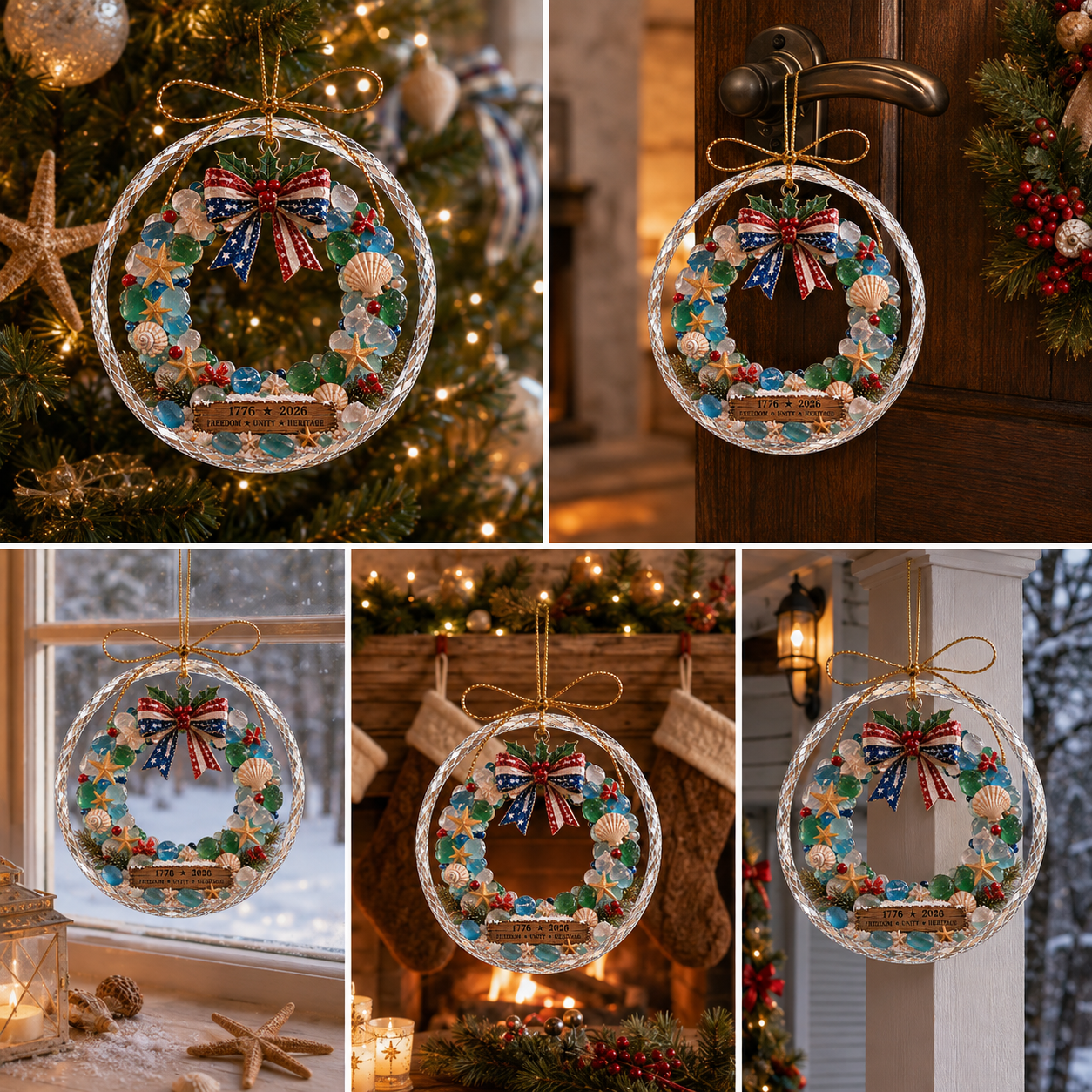 🔥LAST DAY 50% OFF - 🎄Ocean Christmas ornaments