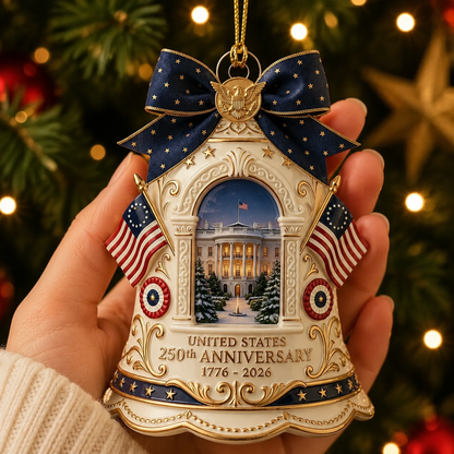 ❤️✨250th Anniversary Limited Edition Bell Christmas Tree Ornament