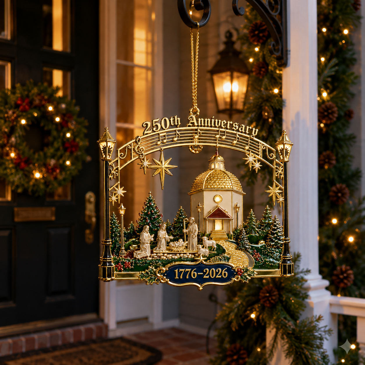 ✨250th Anniversary Nativity Scene Ornament