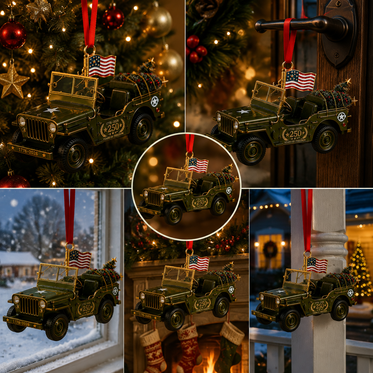 🔥Last 30pcs✨⏰ Limited anniversary edition✨49% OFF!🔥Christmas Pickup Truck Hanging Ornament