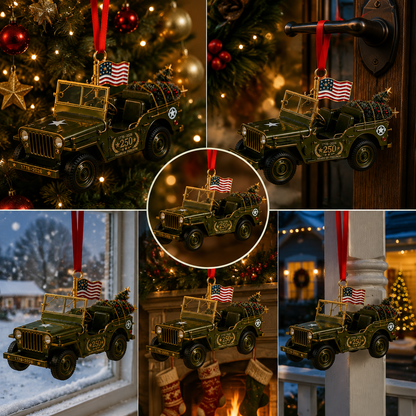 🔥Last 30pcs✨⏰ Limited anniversary edition✨49% OFF!🔥Christmas Pickup Truck Hanging Ornament