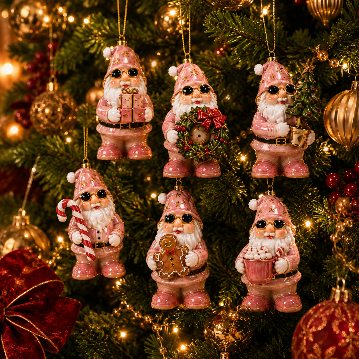 ✨24-Day Christmas Countdown Advent Calendar – Pink Dwarf Series