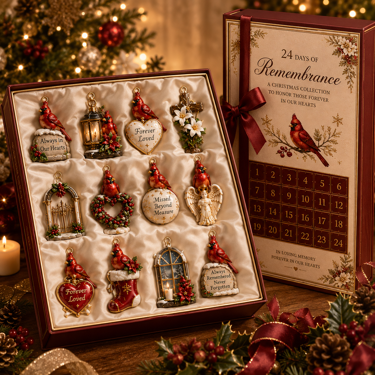 ✨24-Day Christmas Countdown Advent Calendar – Moments to Remember