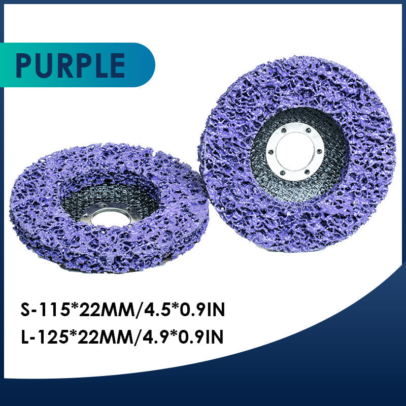 ⚙️ Diamond Polishing Disc – 2PCS Angle Grinder Rust & Paint Removal Wheel - image 11
