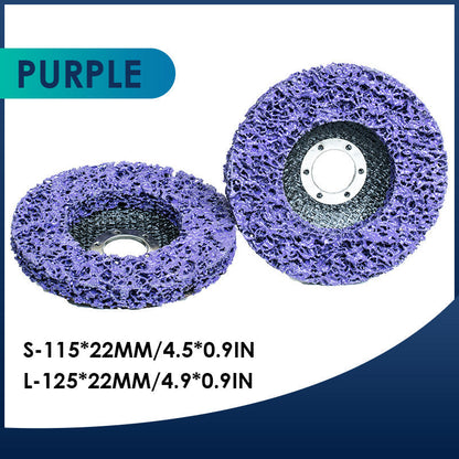 ⚙️ Diamond Polishing Disc – 2PCS Angle Grinder Rust & Paint Removal Wheel - image 11