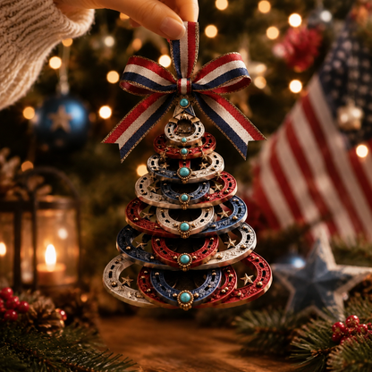 ⏰LIMITED TIME 49% OFF!🔥🎄 US 250th Anniversary Christmas Ornament
