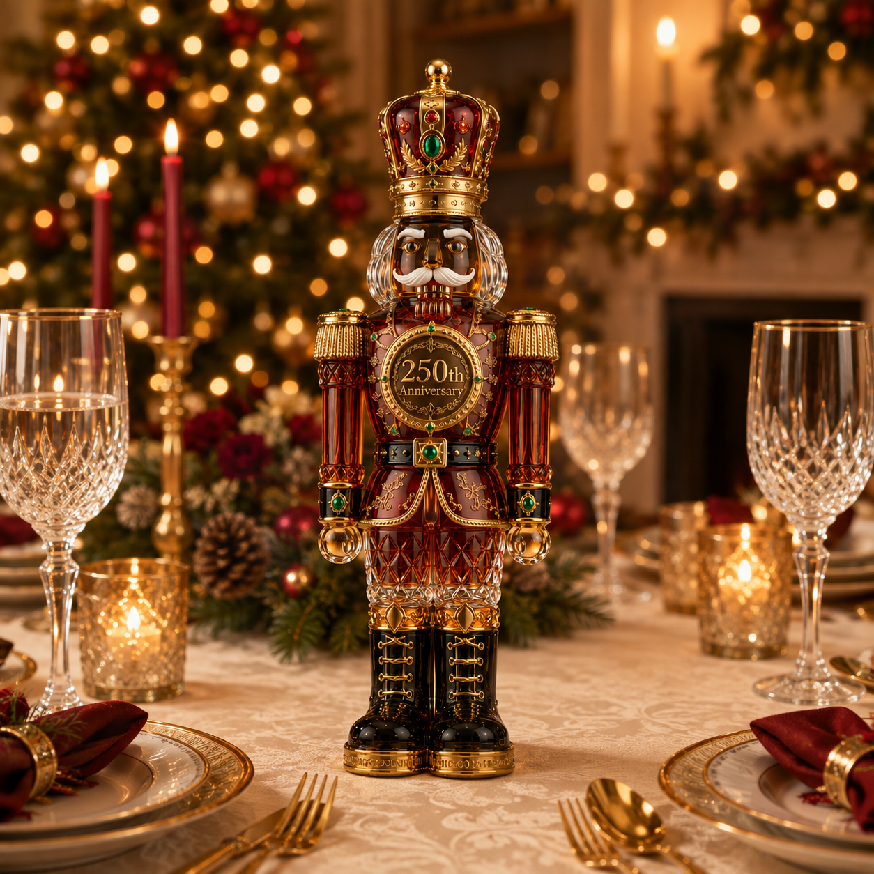 🔥Last 30pcs✨⏰ Limited anniversary edition✨49% OFF!🔥250th Anniversary  Nutcracker wine bottle