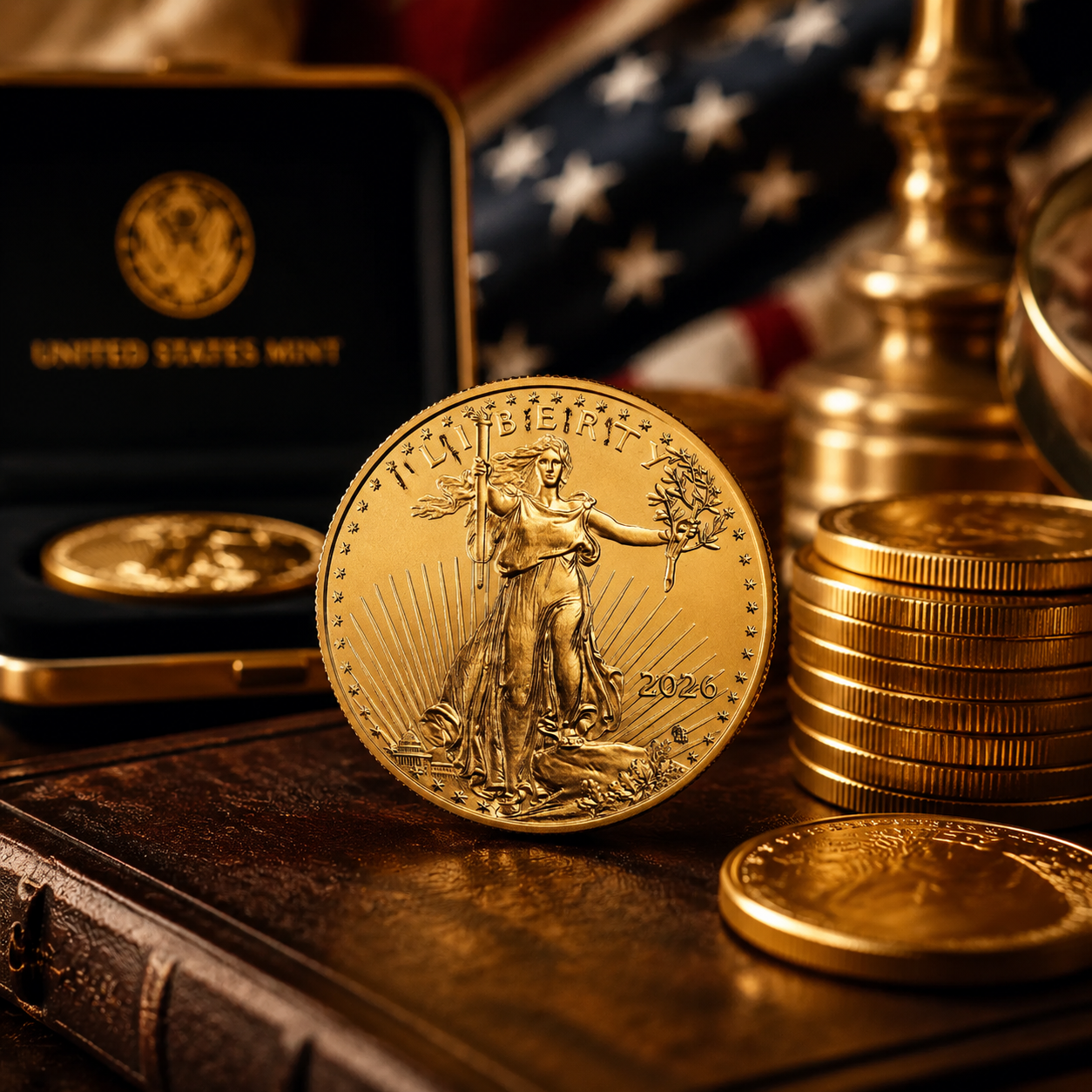 🔥Last 30pcs🔥 2026 American Gold Eagle - 40th Anniversary Gold Coin Represents A Historical Milestone