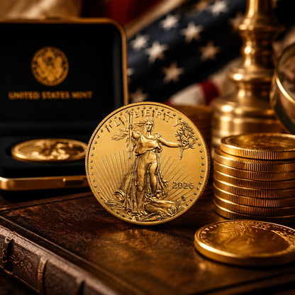 🔥Last 30pcs🔥 2026 American Gold Eagle - 40th Anniversary Gold Coin Represents A Historical Milestone