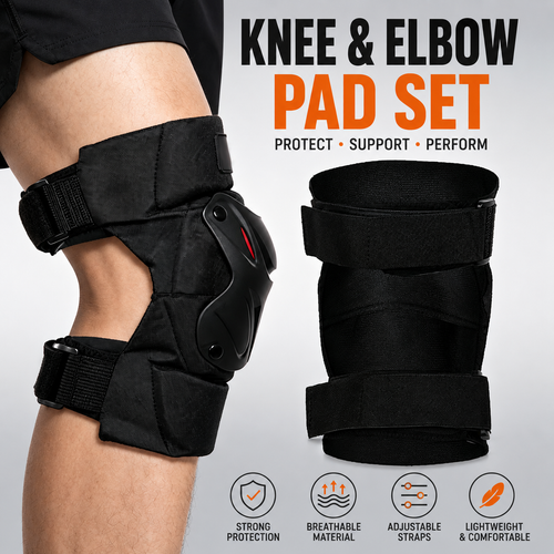 1 Pair Sports Knee Pads -Protective gear for all outdoor sports🛡️