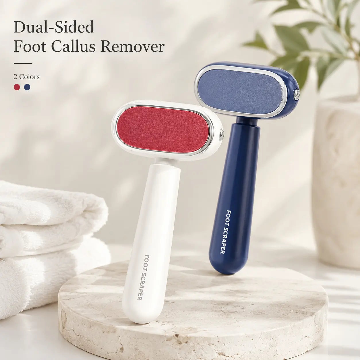 Dual‑Sided Foot Callus Remover, Replaceable Stainless Steel Blade Foot Scraper 🦶 - image 7