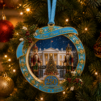 🔥Last 30pcs✨⏰ Limited anniversary edition✨49% OFF!🔥"The Nutcracker" 250th Anniversary Ornament—Guarding the White House