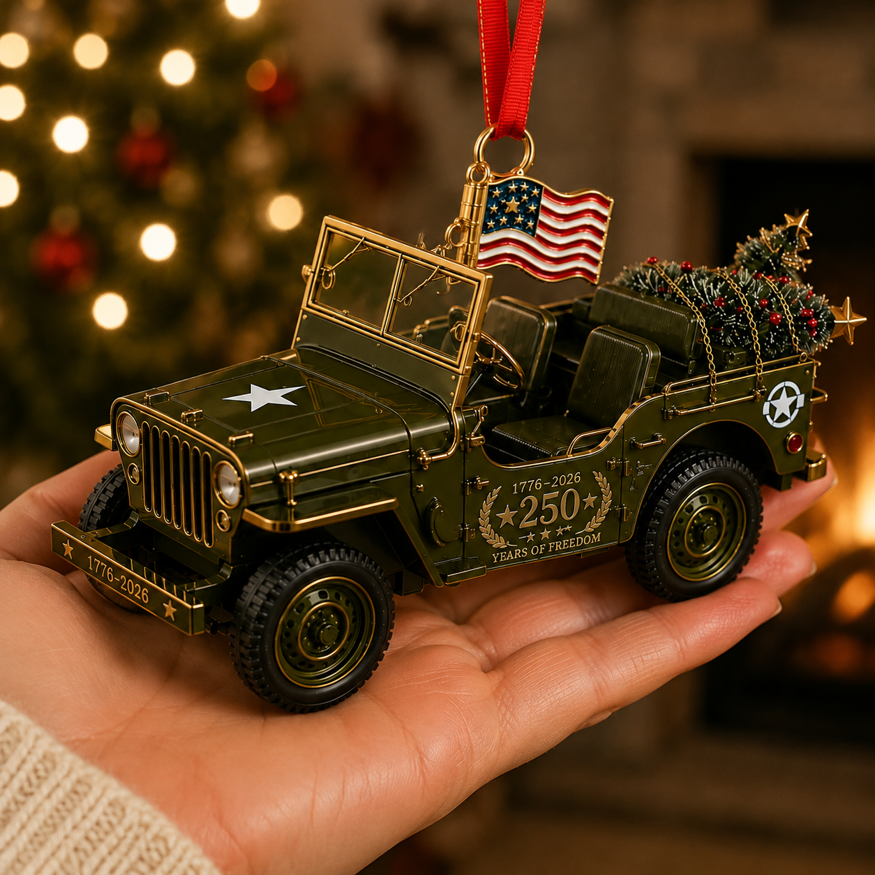 🔥Last 30pcs✨⏰ Limited anniversary edition✨49% OFF!🔥Christmas Pickup Truck Hanging Ornament