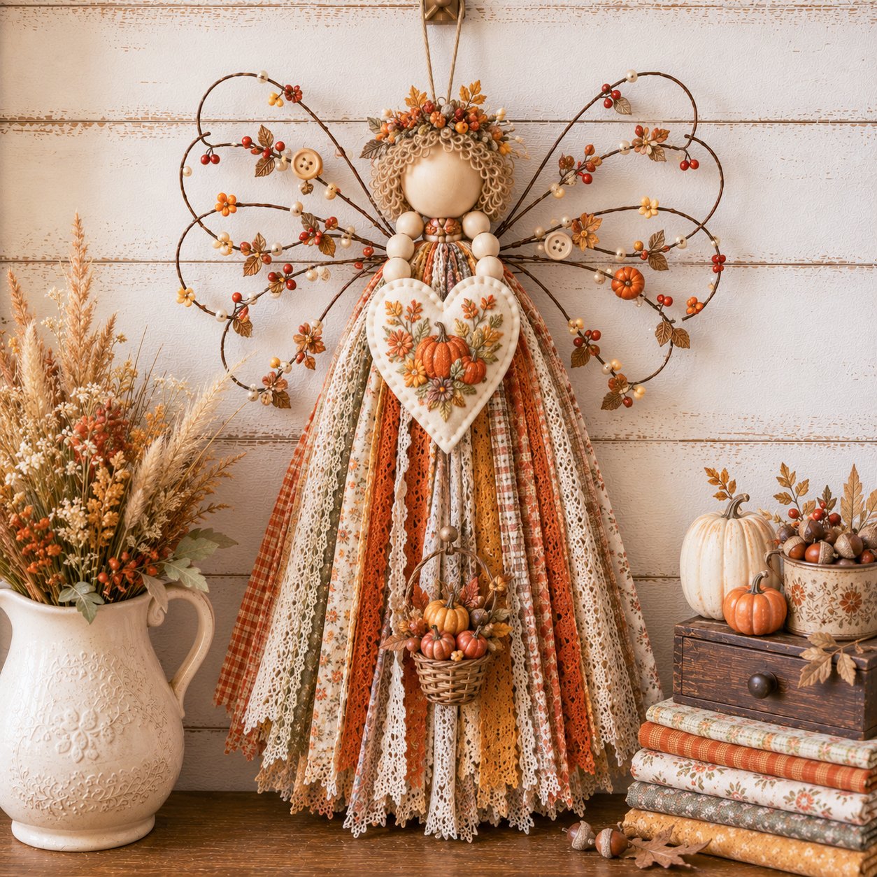 🔥Last Day 49% OFF - 🪽 Angel Fabric Hanging DIY Kit - image 11