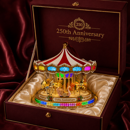 ✨250th Anniversary Carousel Christmas Tree Ornament