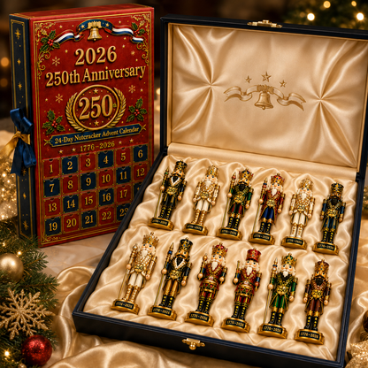 🔥250th Anniversary Nutcracker Christmas Countdown Calendar Blind Box Set