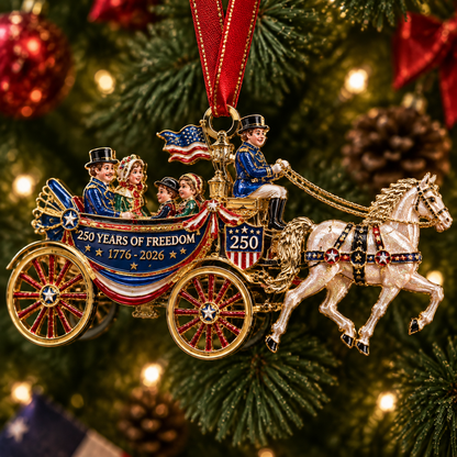 🔥Last 30pcs✨⏰ Limited anniversary edition✨49% OFF!🔥250th Anniversary Edition "Journey of Freedom" Golden Carriage
