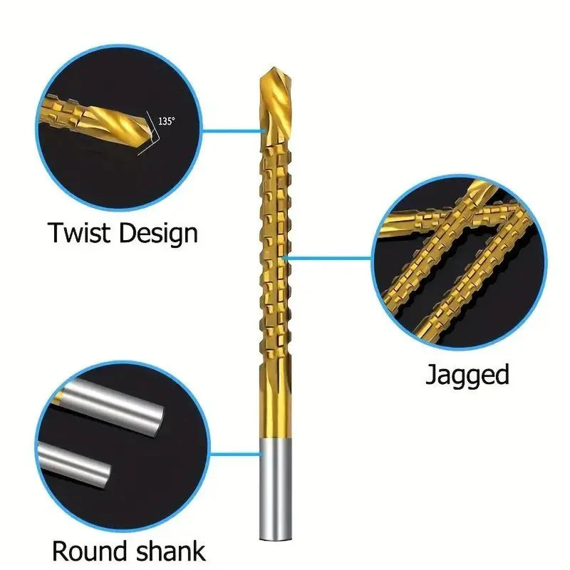 6Counts Metalworking Ideal For Drilling-Multi-use for boring, cutting and polishing⚙️ - image 7