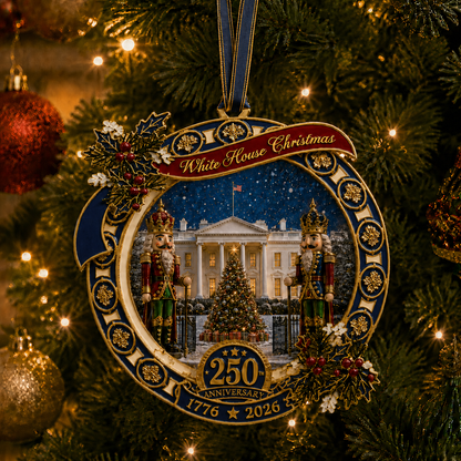 🔥Last 30pcs✨⏰ Limited anniversary edition✨49% OFF!🔥"The Nutcracker" 250th Anniversary Ornament—Guarding the White House