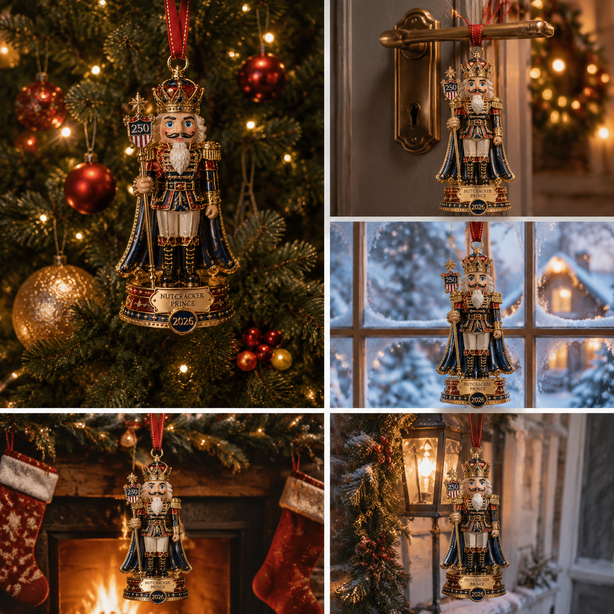 🔥Last 30pcs✨⏰ Limited anniversary edition✨49% OFF!🔥Christmas Nutcracker Prince Hanging Ornament