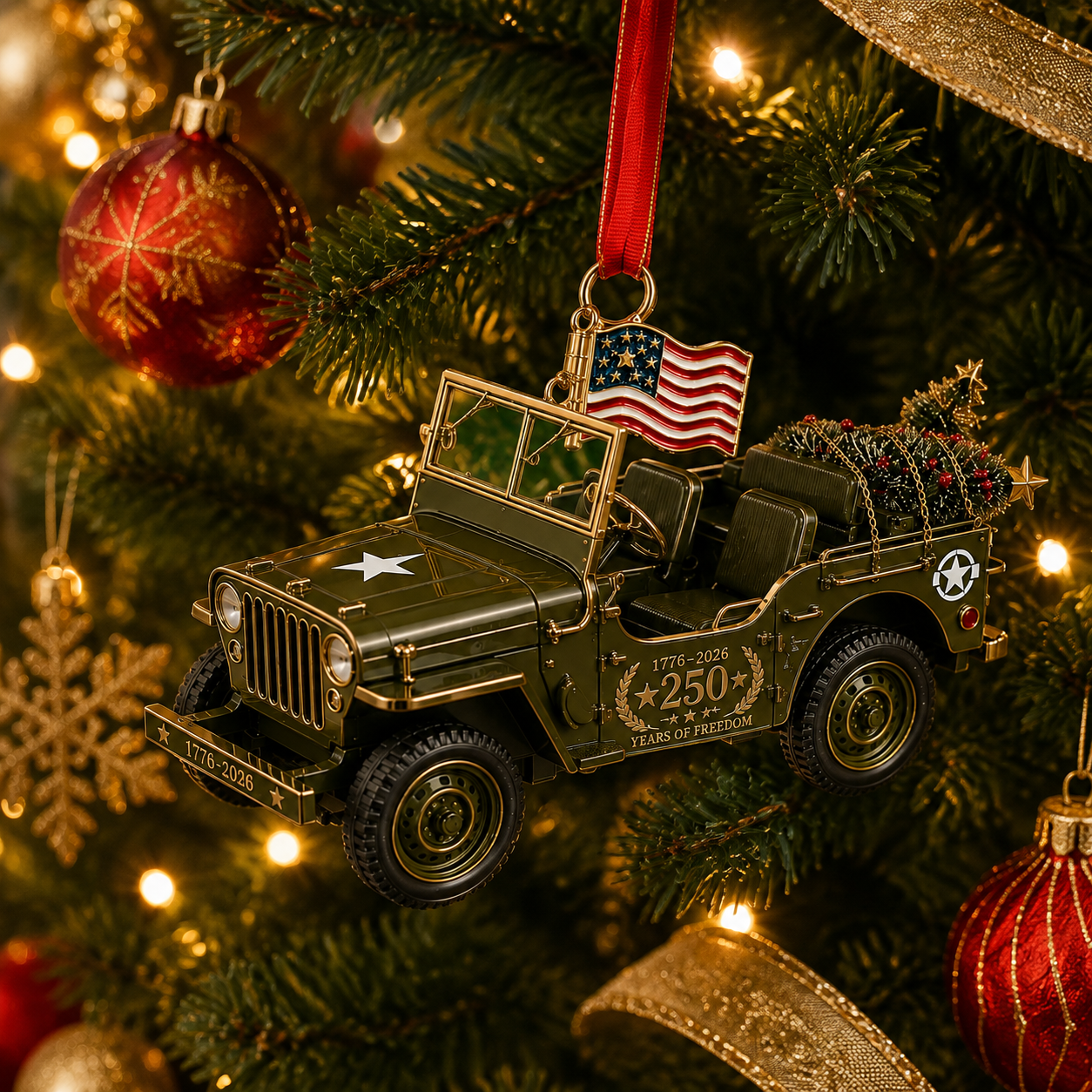 🔥Last 30pcs✨⏰ Limited anniversary edition✨49% OFF!🔥Christmas Pickup Truck Hanging Ornament