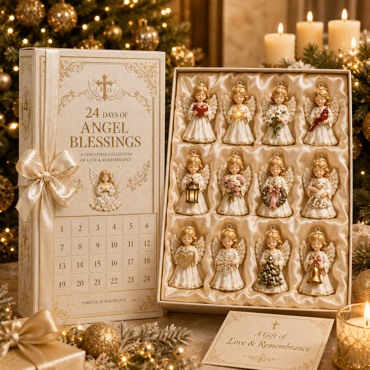 ✨24-Day Christmas Countdown Advent Calendar – Angel's Blessing