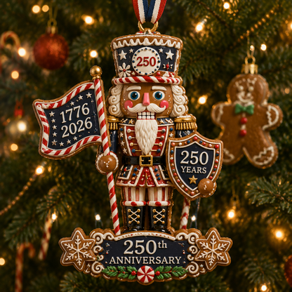 🔥Last 30pcs✨⏰ Limited anniversary edition✨49% OFF!🔥Nutcracker-themed Christmas tree ornament