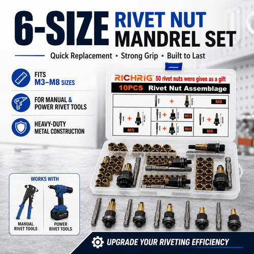 Complete M3-M10 Rivet Kit