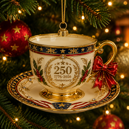 Anniversary Christmas ornaments