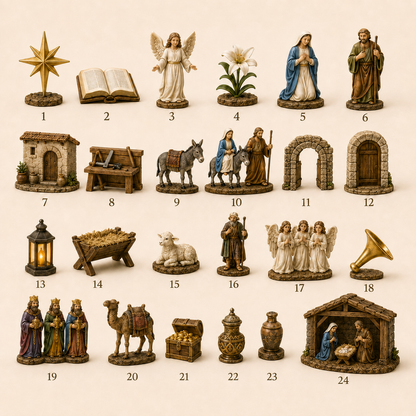 🎉🌟🇺🇸 Limited Edition! 🔥 Only 250 Available! 🌟The Journey to Bethlehem Advent Calendar - image 6