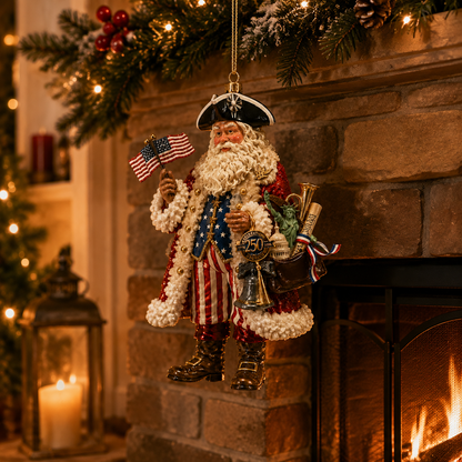 🔥Last 30pcs✨⏰ Limited anniversary edition✨49% OFF!🔥250th Anniversary Santa Claus Christmas Tree Ornament