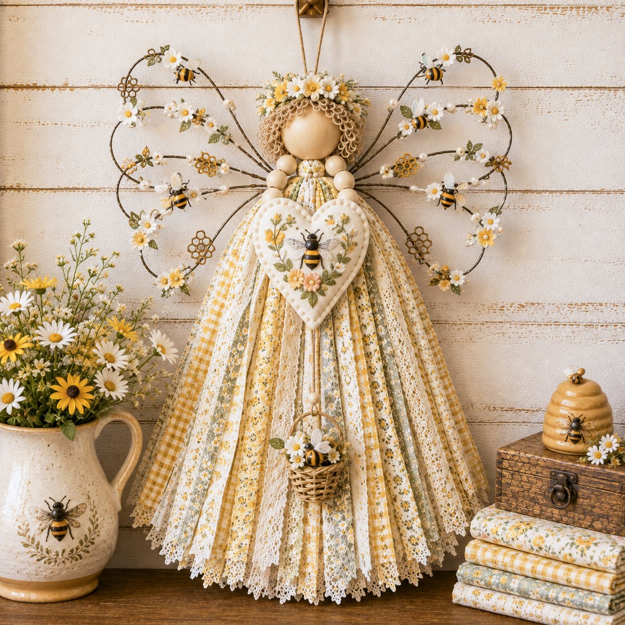 🔥Last Day 49% OFF - 🪽 Angel Fabric Hanging DIY Kit - image 10