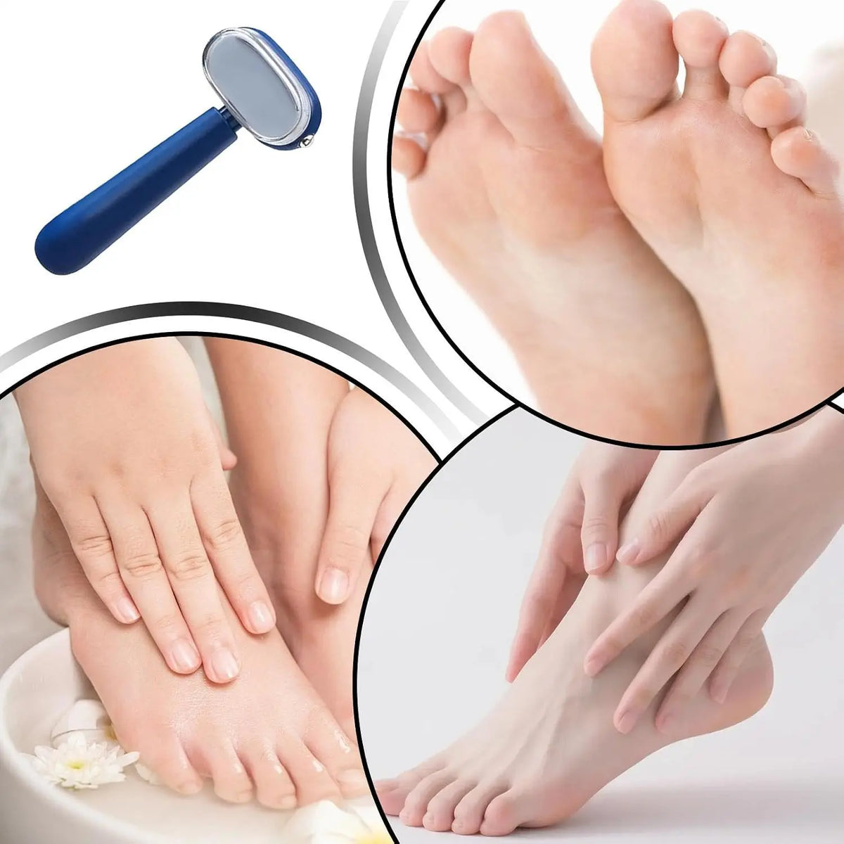 Dual‑Sided Foot Callus Remover, Replaceable Stainless Steel Blade Foot Scraper 🦶 - image 9